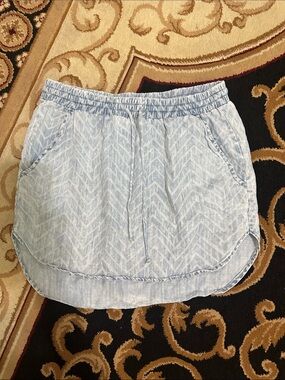 XS cloth and stone skirt with pockets